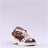 Hispanitas Cedro Ring Buckle Sandal - Cow Print
